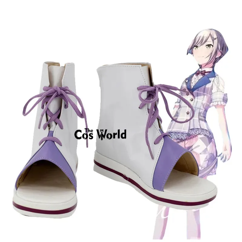 

PJSK Project Sekai Colorful Stage Feat Hoshino Ichika Anime Customize Cosplay Shoes Boots