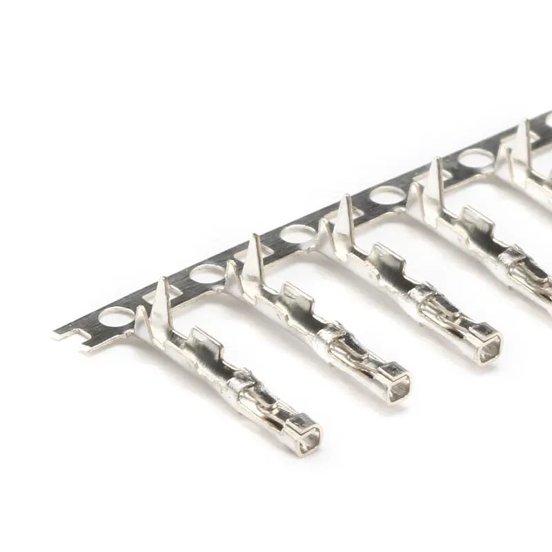 100pcs 2.54mm Dupont Reed Terminal Male/Female Dupont Jumper Wire 2.54 Dupont languette Connector Metal Terminal