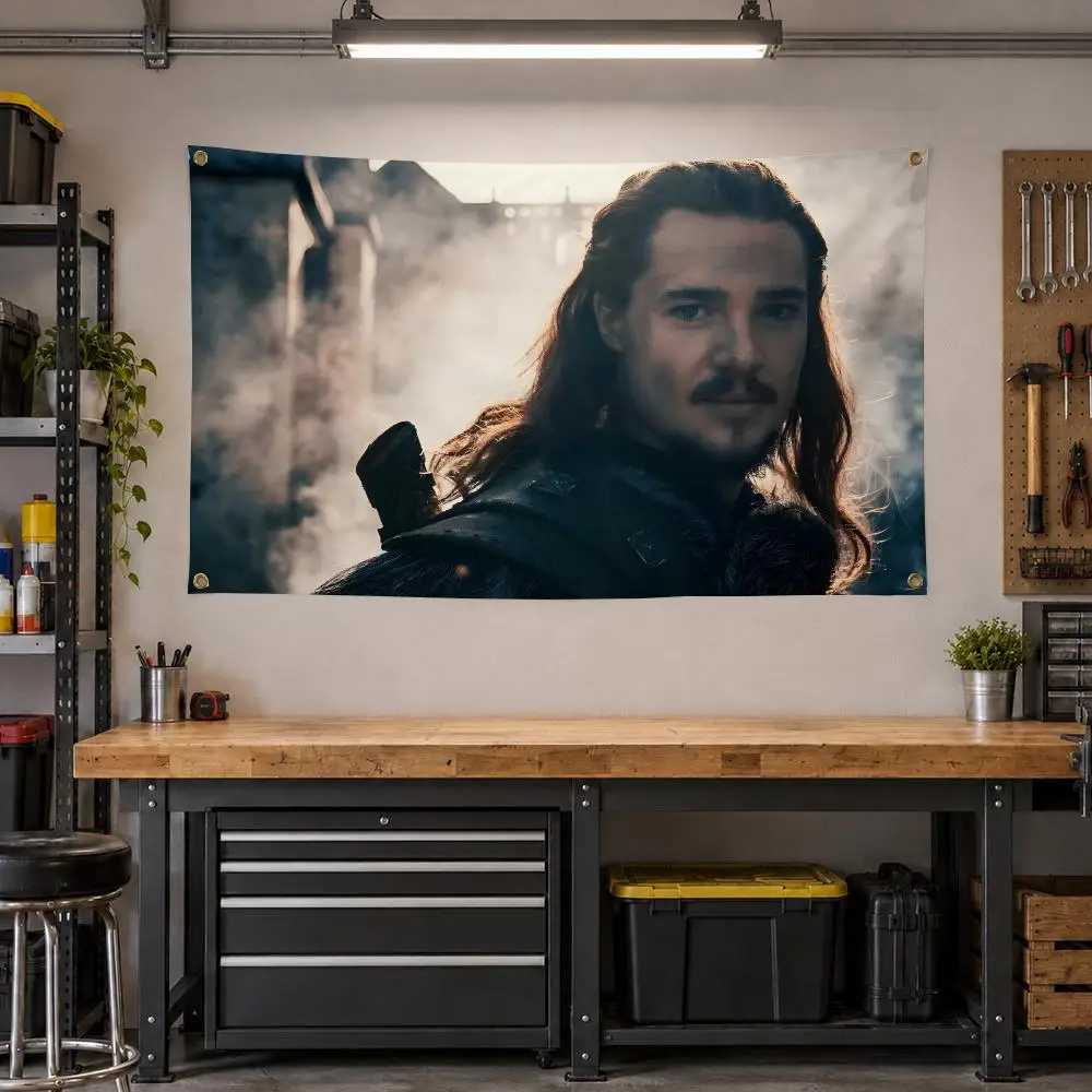 TV Last Kingdom Viking War Flags Personalized Banner Flag Room Dorm Camping Picnic Garage Bar Outdoor Wall Decor
