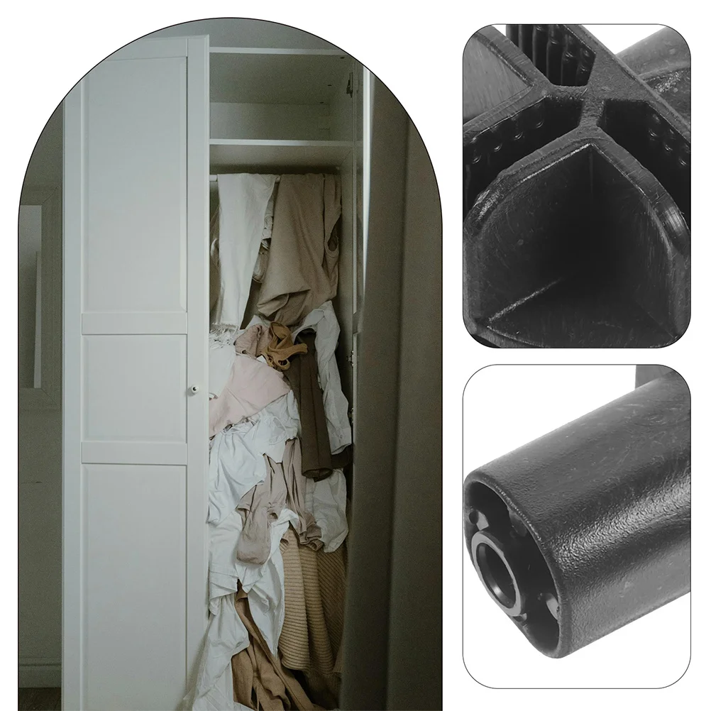 

4 шт. блокирующие разъемы, практичные для аксессуаров для проволочных полок и модульных полок, разъемы для кубиков проводов, пластиковый разъем