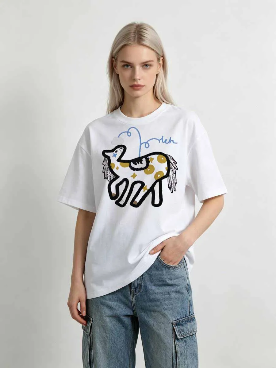 T-shirts pour femmes en coton, esthétique de petite ville, charme provincial, influence urbaine et rurale, mode, original, simple, discret, Gyaru