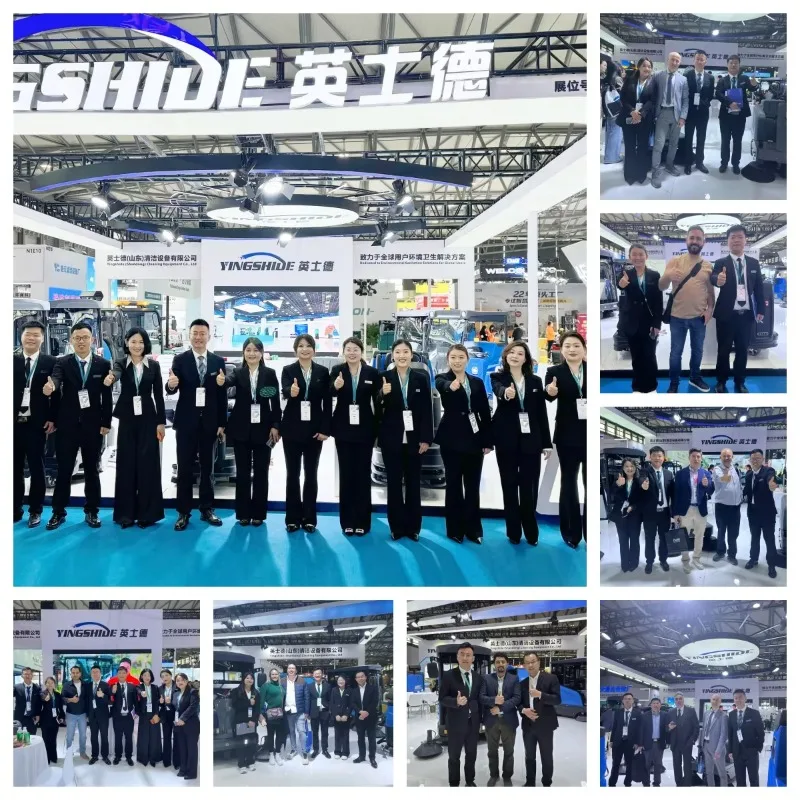 Customized Automatic Battery Operated Floor Sweepers For Factory Workshop And Parking Lot Cleaning