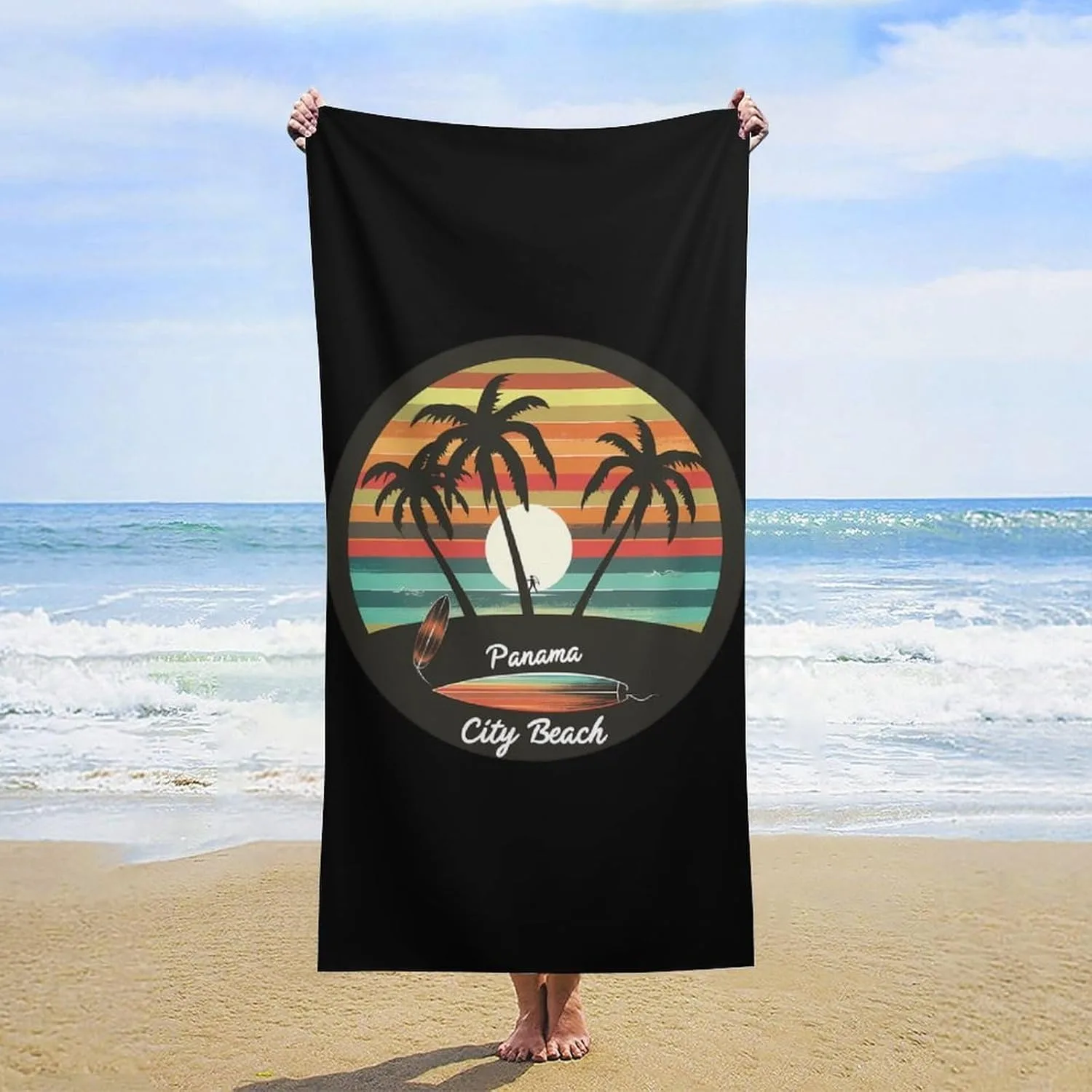 

Coconut trees Beach Towel for Family stuffs friends Gifts Quick-Dry Sand free For Bath Yoga Tourism Beach Camping Swimming GYM