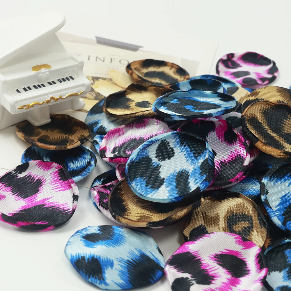 

Mixed Color Leopard Print Artificial Rose Petals Wedding Decorations Wedding Accessories Marriage Party Valentines'Day