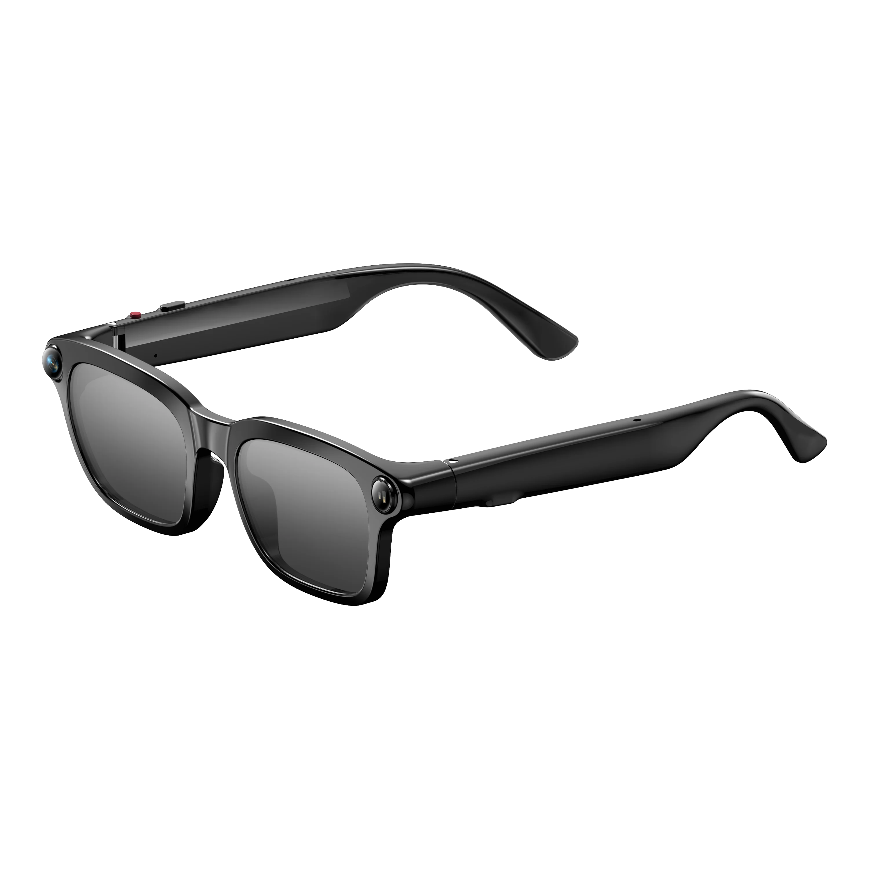 M08  800W Camera AI Smart Glasses Men Voice Assistant Translation Recording Videos Music Player Message Reminder Call Sunglasses