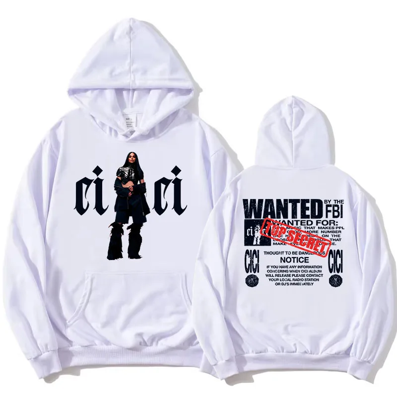 

Ciara Cici Hoodies Fashion Long Sleeve Hooded Sweatshirts Casual Autumn Cotton Men Women Pullovers Graphic Print Clothing Women