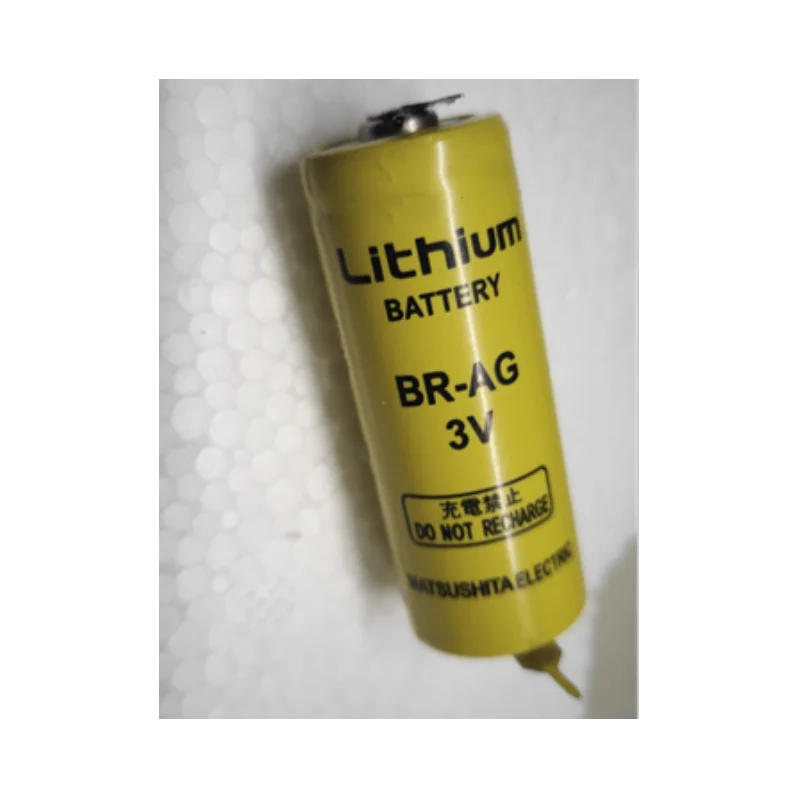 

2PCS Original New BR-AG 3V Lithium PLC Battery With Two Pins (With LOGO)