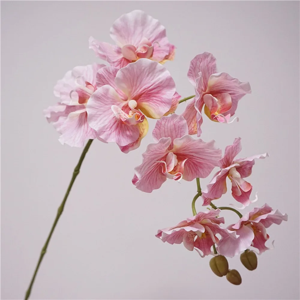 

98cm Artificial Butterfly Orchid Real Touch 9-Heads Fake Phalaenopsis Flower Lifelike Silk Phalaenopsis Orchid Home Decor