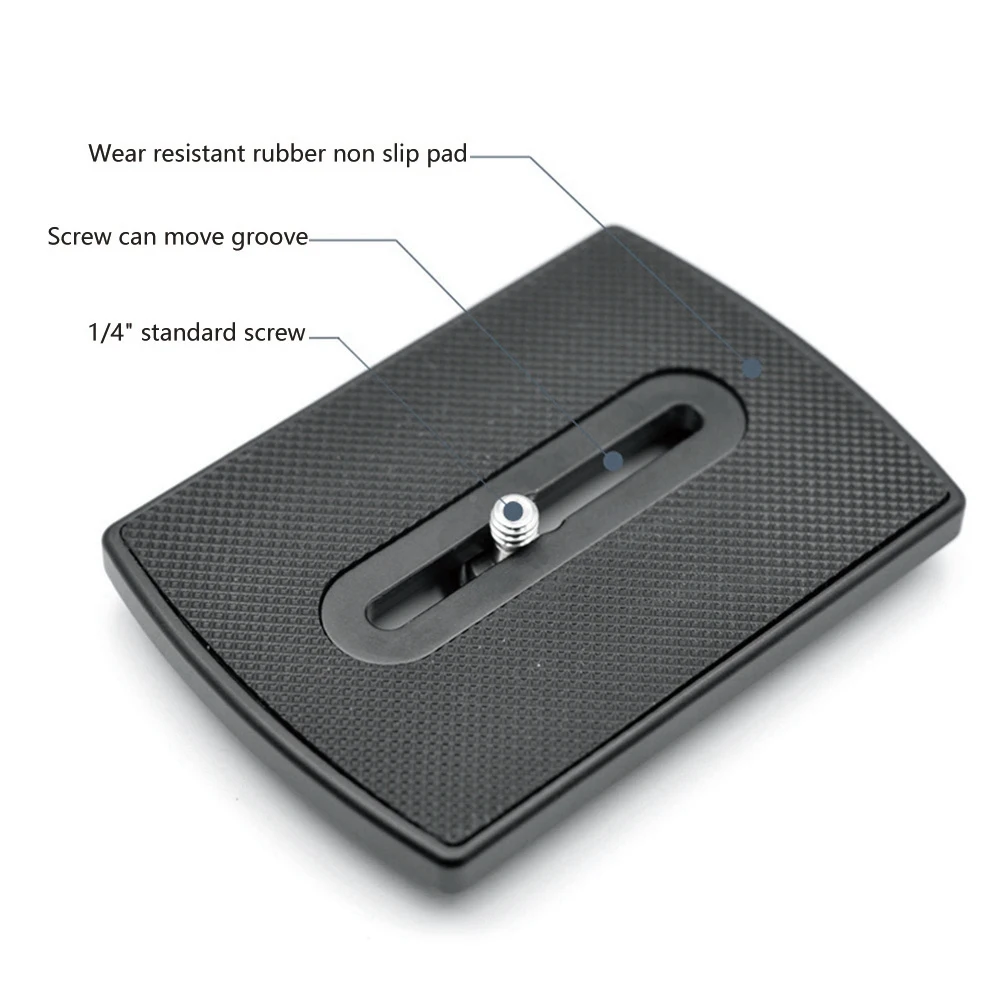 БЫСТРОРАЗЪЕМНАЯ пластина для штатива камеры Libec TH-650HD, Монтажная пластина с винтом 1/4 дюйма для цифровой зеркальной камеры