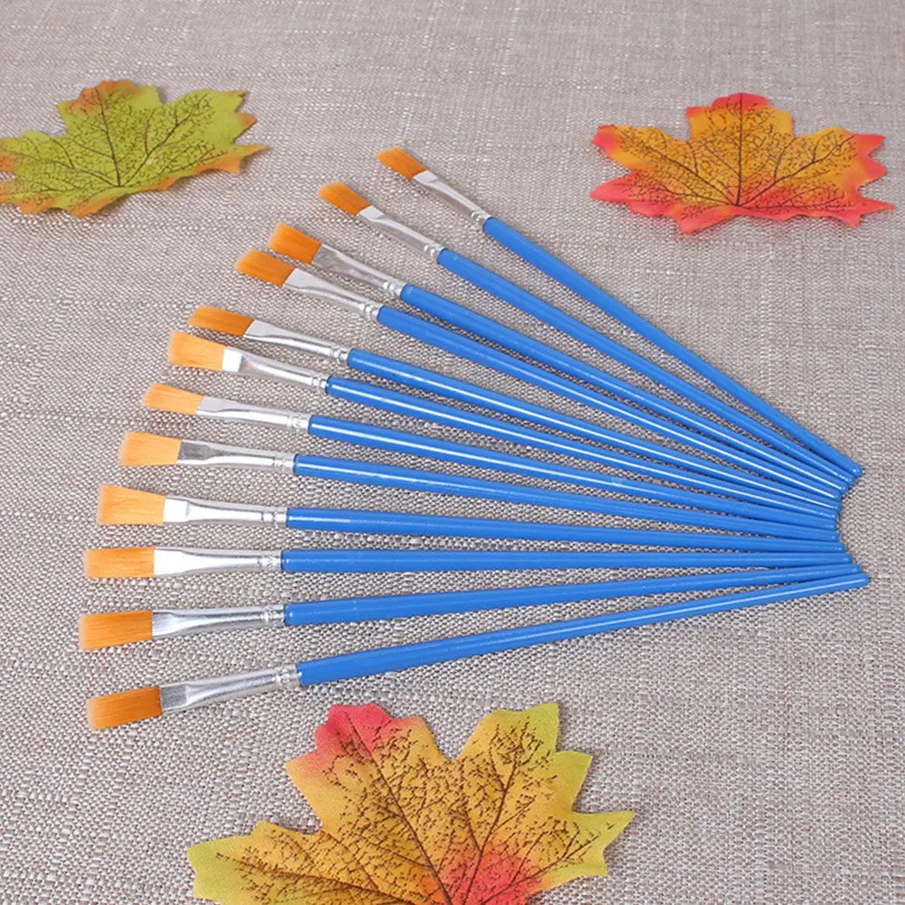 30-pinceis-de-nylon-para-pintura-em-aquarela-para-estudantes-e-iniciantes-seguros-anti-manchas-pincel-plano-para-detalhes-artesanato-rosto-corpo-e-unhas