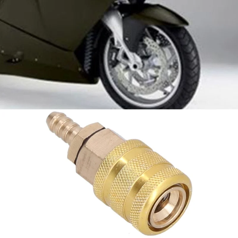 6.5mm Tire Inflator Chuck Quick Connection Connector For Car Motorcycle With American Tyre Valve