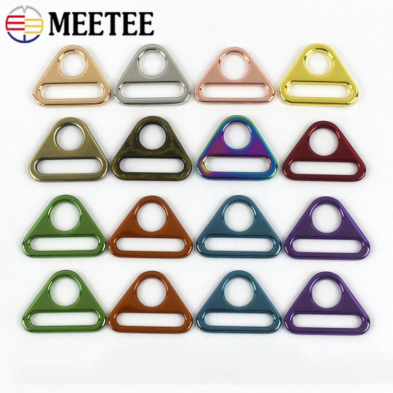 

10/20Pcs 25mm Metal Ring Buckle Bag Strap Loop Clasp Belt Adjust Rings Webbing Backpack Anti-skid Hook DIY Hardware Accessories