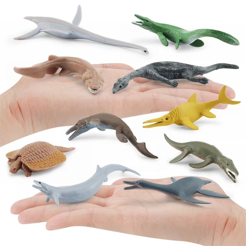 Simulation Ocean Sea Life Figurines Ancient Animal Action Figures Children Figures Aquarium Dinosaur Model Collecta Birthday Toy