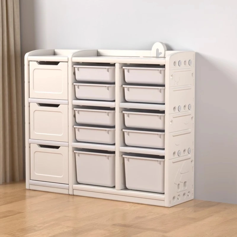 

Children's Toy Storage Cabinet, Living Room Against The Wall, Baby Room, Drawer Style Shelf, Kindergarten, Baby Sorting Cabinet