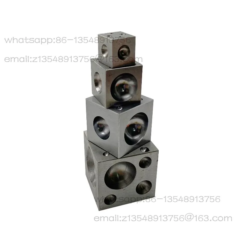 Square nest anvil nest for gold, silver and copper bell ring molding production DIY
