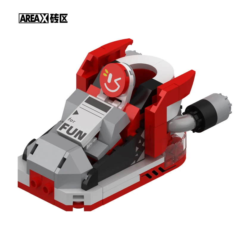AREA-X Mini zapatillas de deporte tecnología futurista bloques de construcción regalo creativo DIY para hombres exhibición de colección de cumpleaños