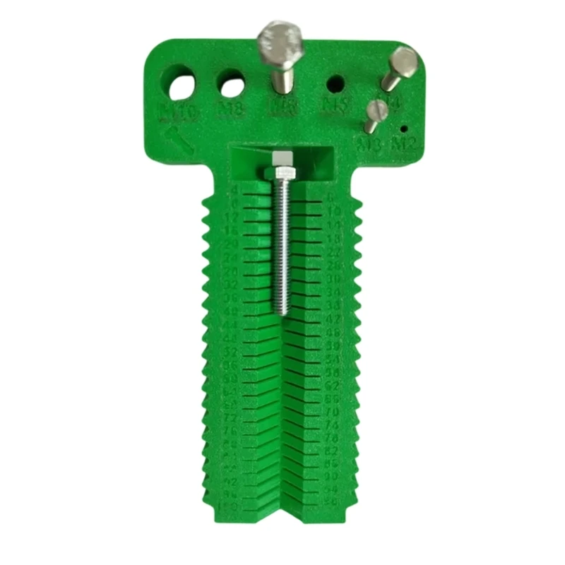 Ergonomic Measuring Tool for Comfortable Use by Mechanic