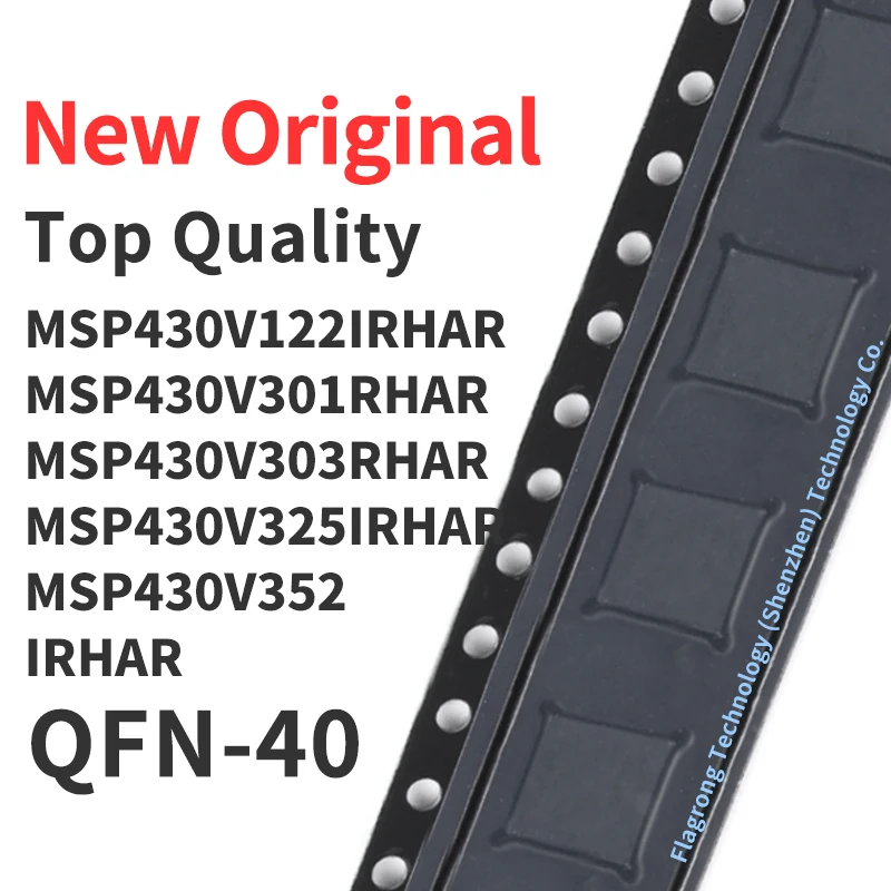 

1 Piece MSP430V122IRHAR MSP430V301RHAR MSP430V303RHAR MSP430V325IRHAR MSP430V352 IRHAR QFN-40 Chip IC New Original
