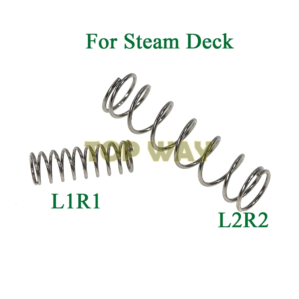 

1000PCS For Steam Deck Console L1 R1 L2 R2 Trigger Button Spring Metal Springs L1R1 L2R2 Replacement Repair Part Accessories