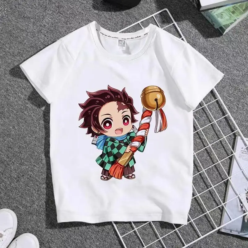 Demon Slayer: Kimetsu No Yaiba - Tanjiro, Nezuko, and Inosuke Family T-Shirts for Kids and Parents