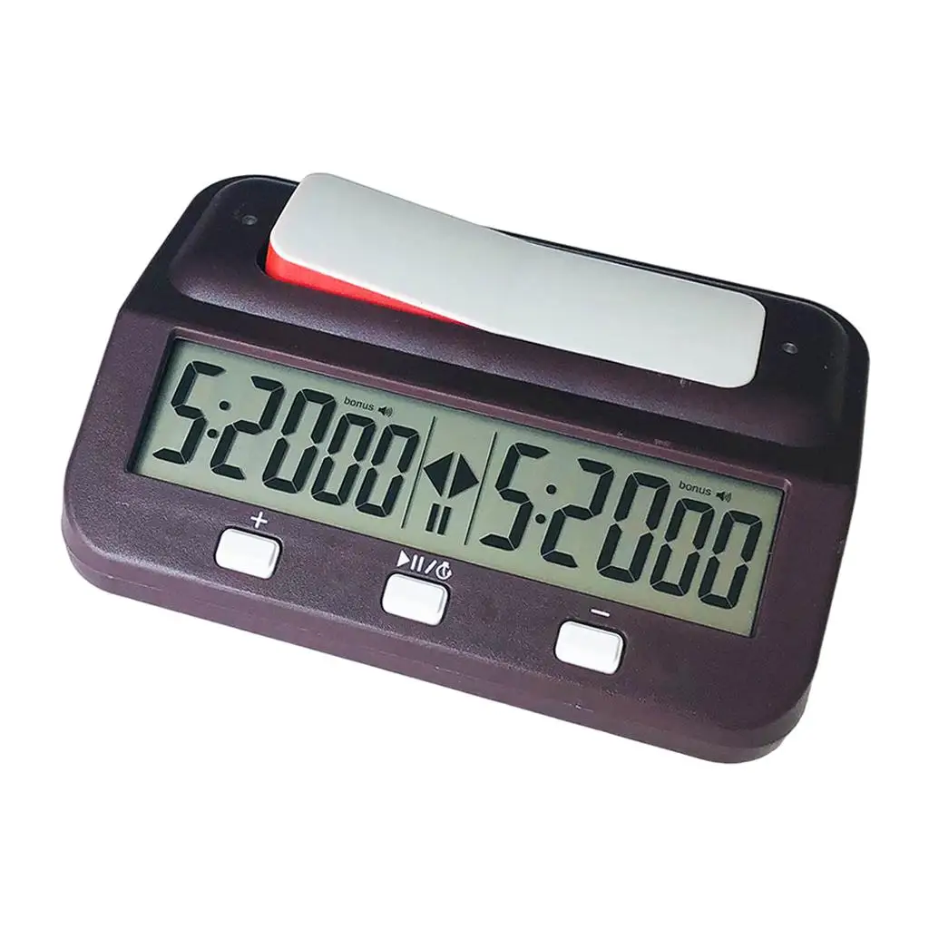 

Digital Board Game Chess Clock Count with Tournament and Bonus Time