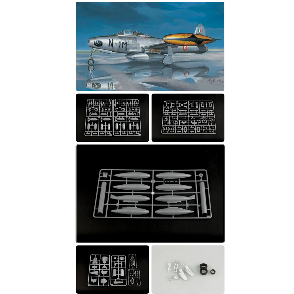 

Hobbyboss 83208 1/32 Scale US F84 F-84 F84G F-84G Thunder Jet Fighter Bomber Aircraft Plane Assembly Plastic Model Building Kit