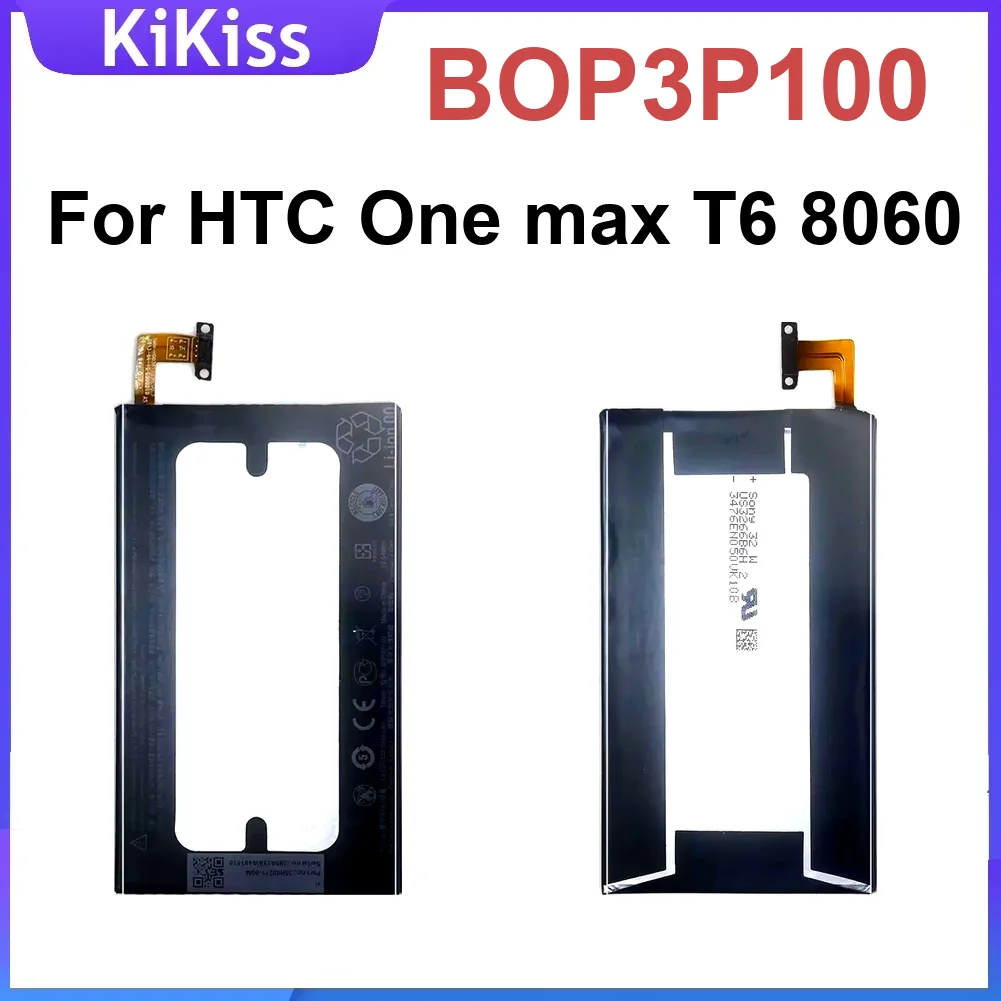 

BOP3P100 3300Mah Mobile Phone Battery For Htc One Max T6 8060 Fast-Charging High-Capacity