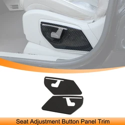 for 2006 2007 2008 2009 2010 Jeep Commander Seat Adjustment Button Decoration Stickers Cover Frame Trim Car Interior Accessories