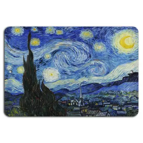 Starry Night Sky: A Swirling Masterpiece in Metal-Aluminum-tin sign