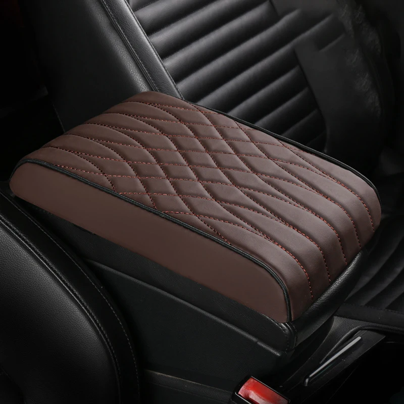 New Kuqi memory cotton car general purpose armrest cover increase armrest pad arm pad central hand pad linen four seasons