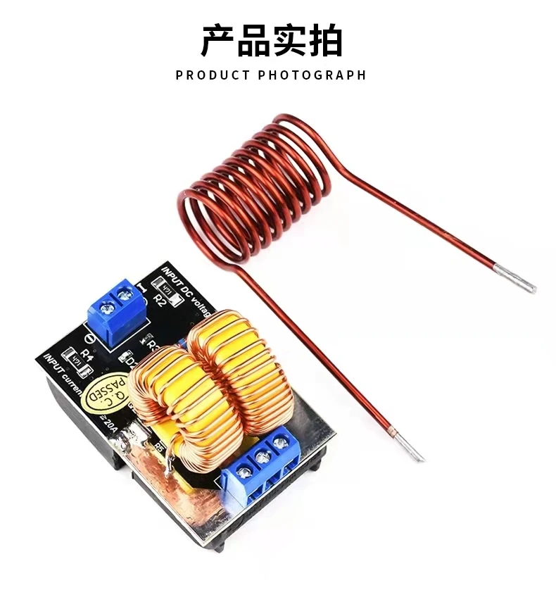 Induction Heating Mini ZVS Tapless High Frequency Heating Machine Tesla Module Jacob Ladder