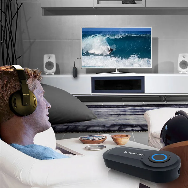 A99E-3X بلوتوث 5.0 محول لاسلكي الصوت جهاز ريسيفر استقبال وإرسال بلوتوث للكمبيوتر/التلفزيون/السيارة 3.5 مللي متر AUX الموسيقى RX المرسل Adaptador #2