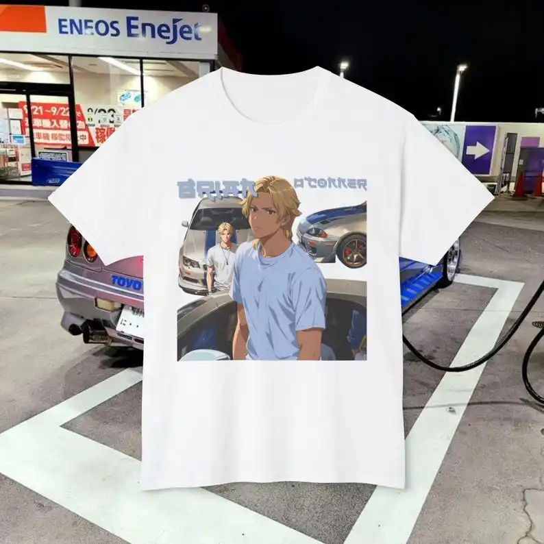 BRIAN O'CONNER 2 Fast 2 Furious - anime T-shirt