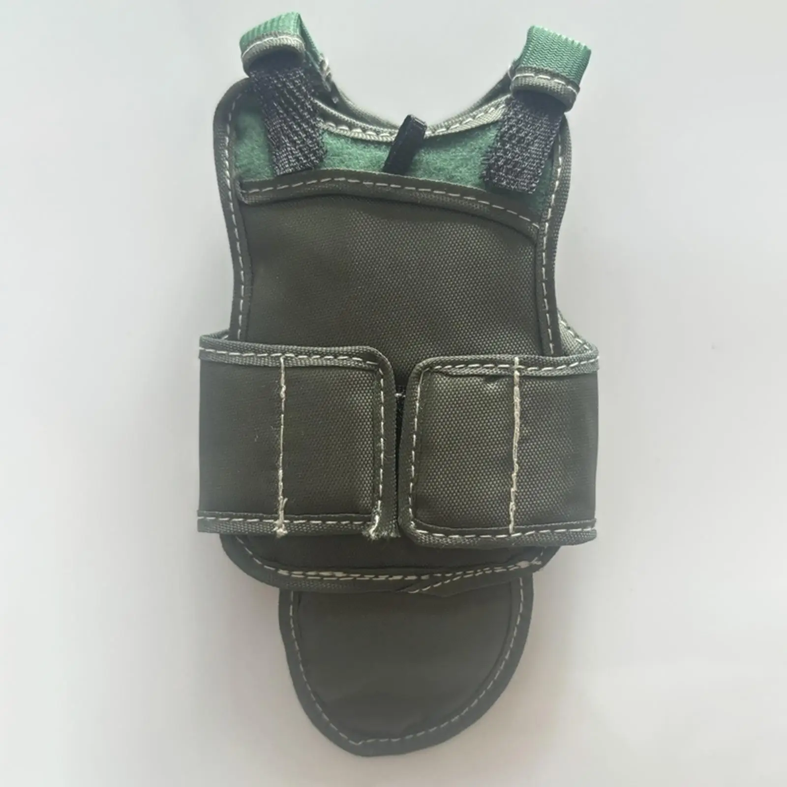 1/6 Male Figure Vest Doll Vest Model for 12inch Collectable Action Doll Body Green