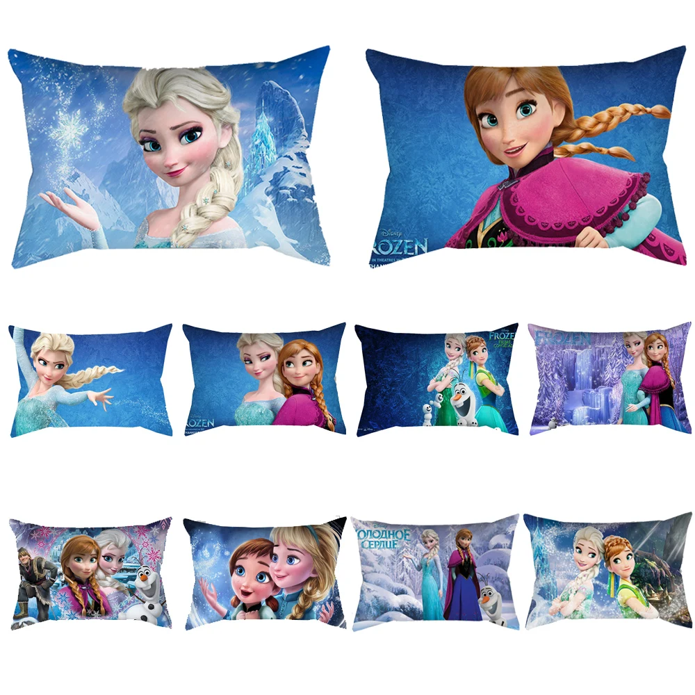 Disney Frozen Elsa Princess Anna Olaf Girls Decoration Pillow cases Cushion Cover Sofa Car Home Decor Children Kid Birthday Gift