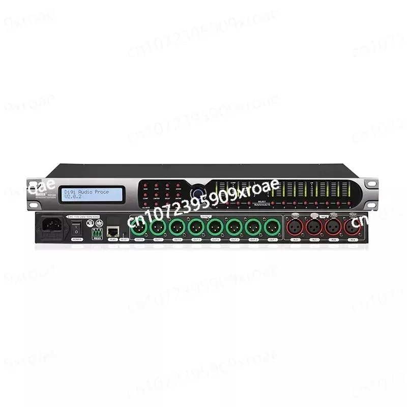 Professional Audio Digital Speaker Processor Speaker Management System 4in 8out Dsp Audio Processor