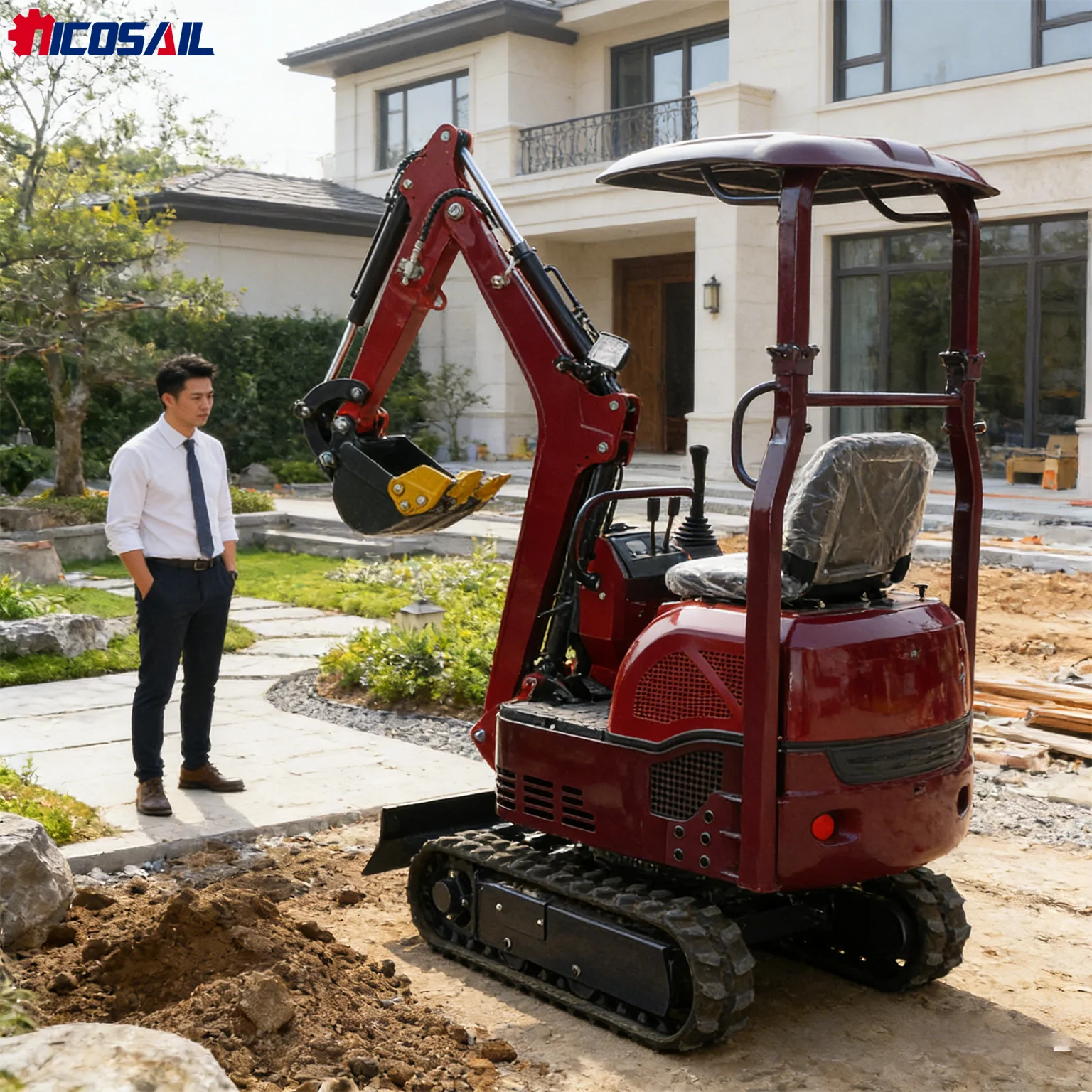 0.8 Ton Small Mini …