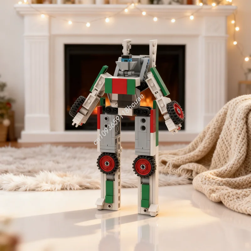 

192 шт. MOC трансформер Wheeljack город модель строительные блоки архитектура DIY креативные игрушки идея рождественские подарки образовательный кирпич
