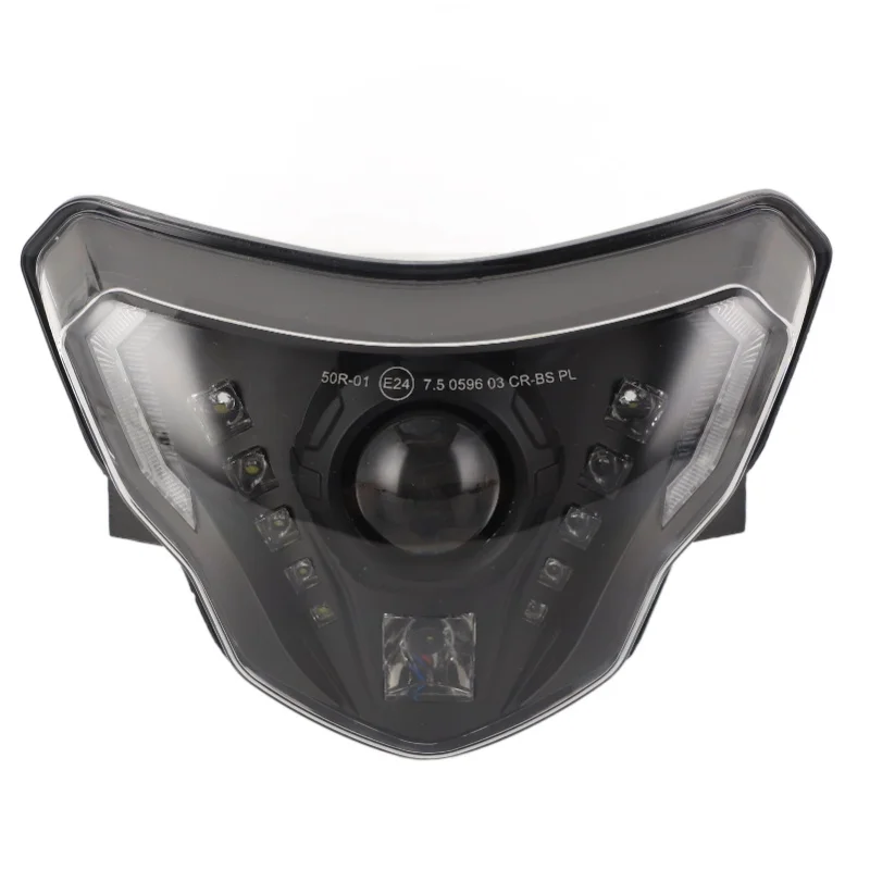 Motorcycle Led Headlight Front High Low Beam DRL Lamp Assembly With Position Indicator IP67 Waterproof For G310R G310GS