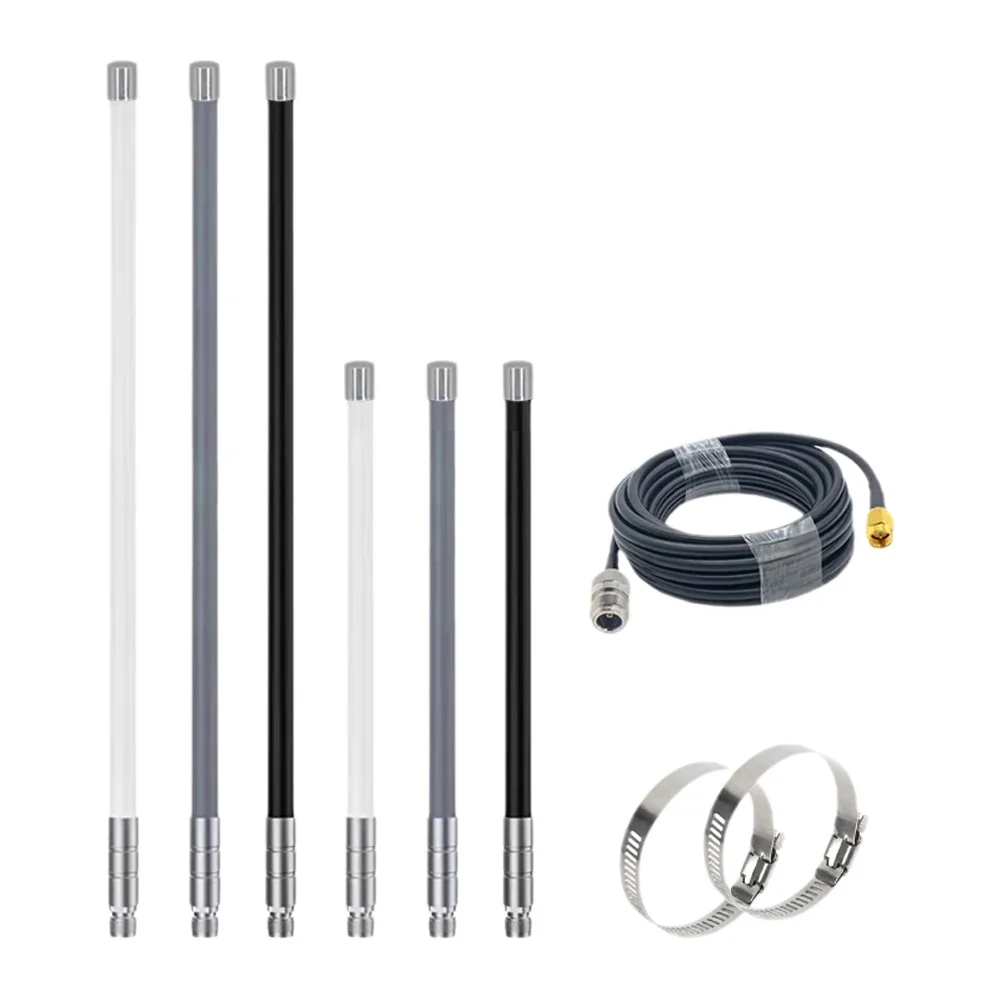 Antena zewnętrzna z włókna szklanego LoRa 868MHz 915MHz, złącze N-Male, antena o wysokim zysku, do Meshtastic, Helium Hotspot, bramki IoT. — zdjęcie produktu 7