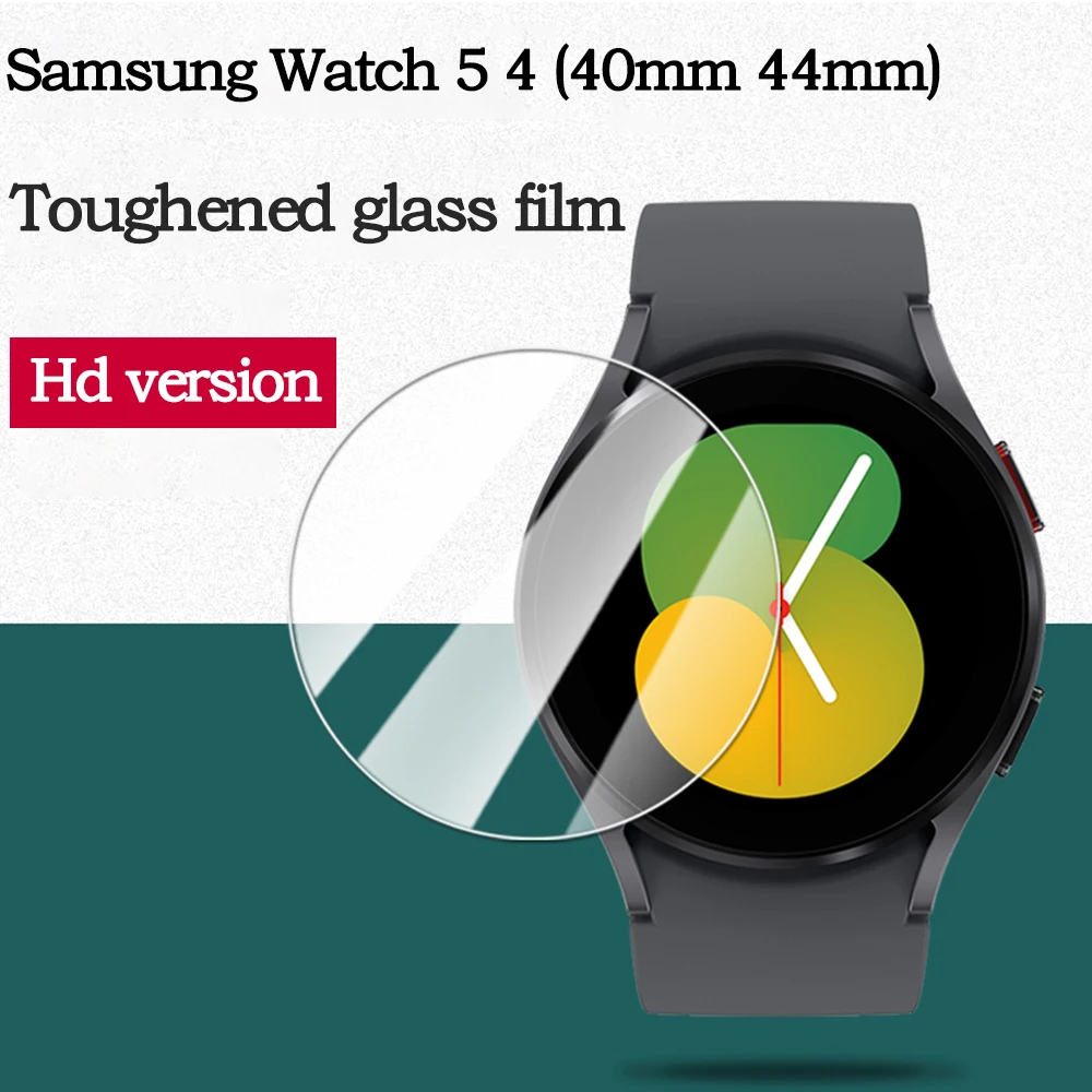 Tempered Glass For Samsung Galaxy Watch 4/5/6 40MM 44MM 5pro 45mm Screen Protector Protective Film for Classic 42mm 46mm 43 47mm