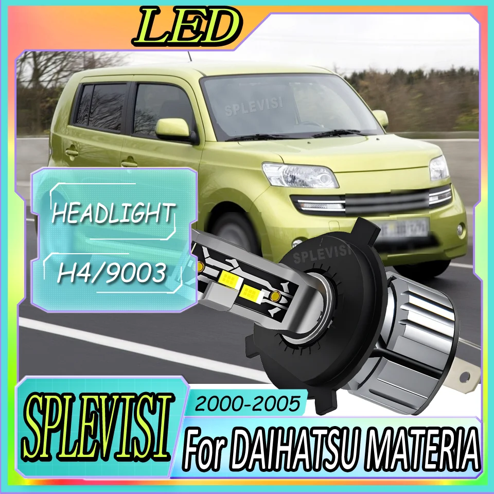 Easy Installation All-Weather Protection Bright Shockproof h4 LED Headlight For DAIHATSU MATERIA 2000 2001 2002 2003 2004 2005