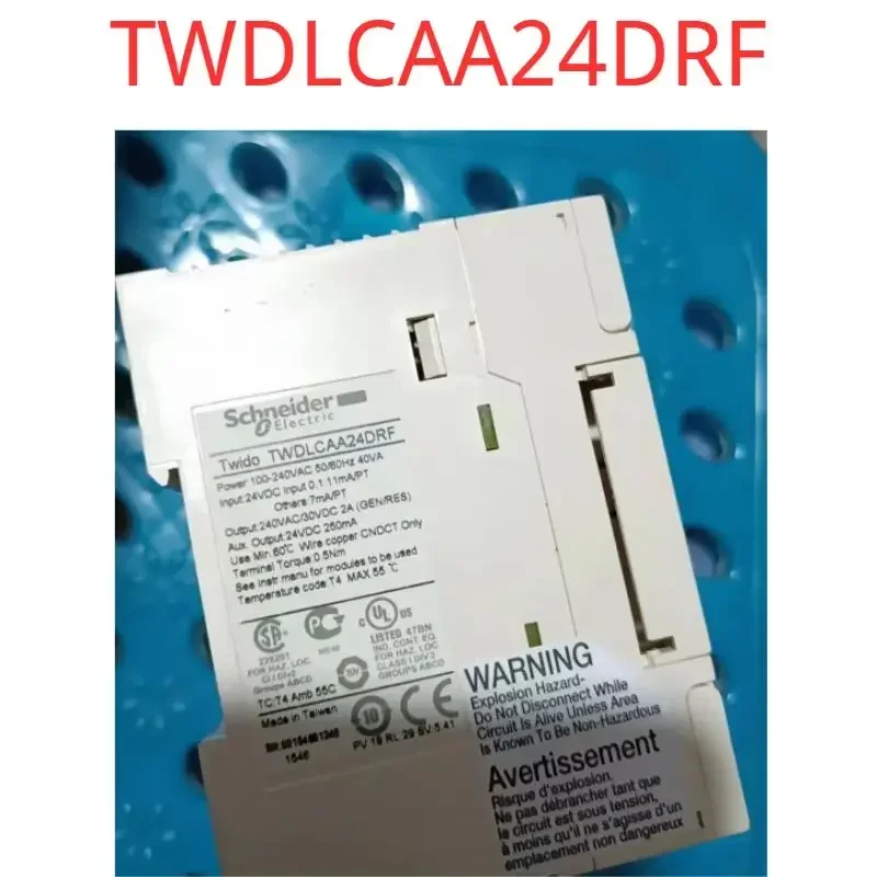 Second-hand test OK TWDLCAA24DRF PIC programmable controller TWDLCAA24DRF module