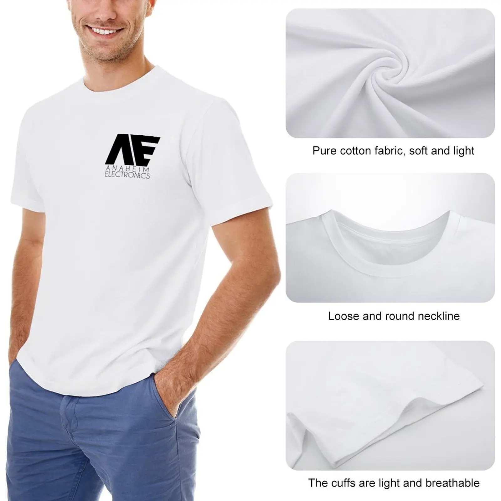 Anaheim Electronics T-Shirt quick drying shirt graphic t shirts sublime t shirt big and tall t shirts for men