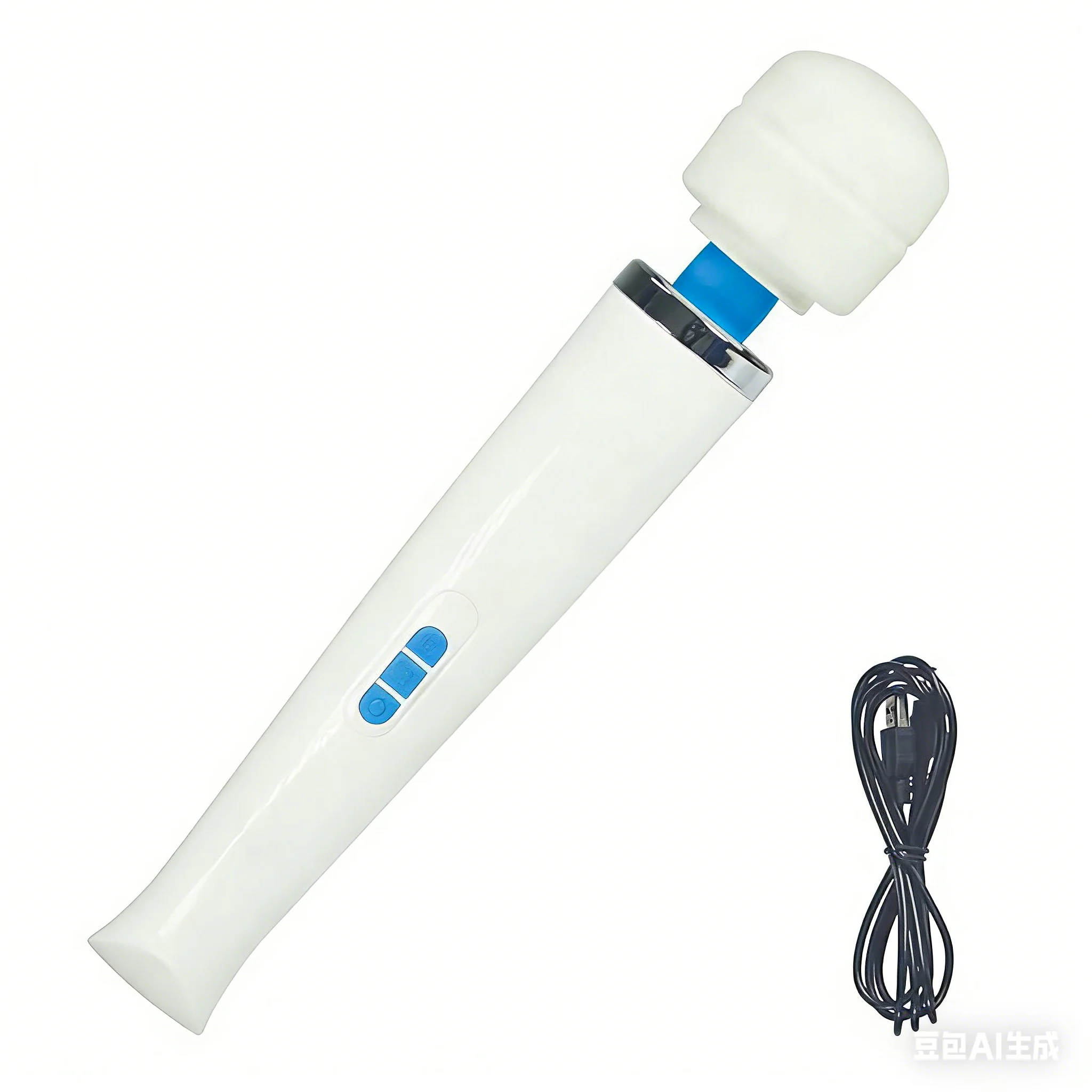 Female Vibrator Adult Magic Wand Massager with Flexible Neck and Soft Silicone Head AV Wand USB charging Sex Toys for Women