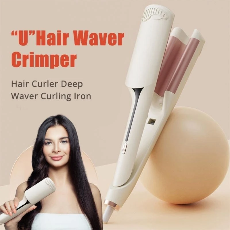 Máy uốn tóc thời trang Máy tạo kiểu tóc 32mm Máy uốn tóc điện Tóc điện uốn tóc phù hợp để sử dụng tại nhà