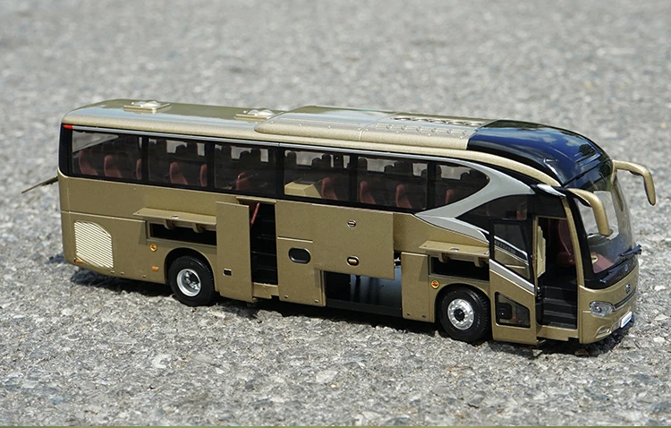 1/42 Gold Dragon XML6129 Bus Model Diecast Public Transportation Model Trolley bus Toys Gifts