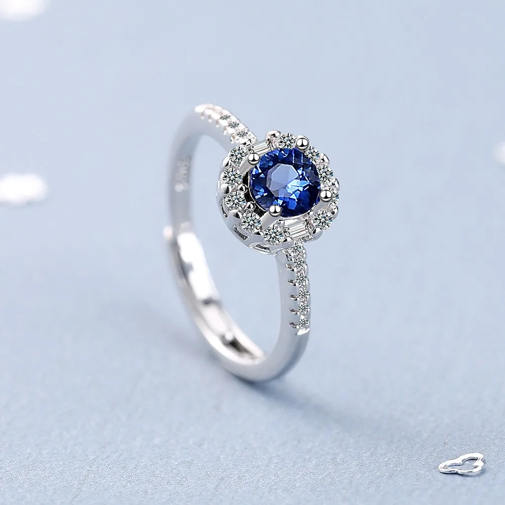 New 925 Sterling Silver Ring 5A Zircon Top Quality for Women Wedding Luxury Jewelry Accessories Charm Party Fashion Ring