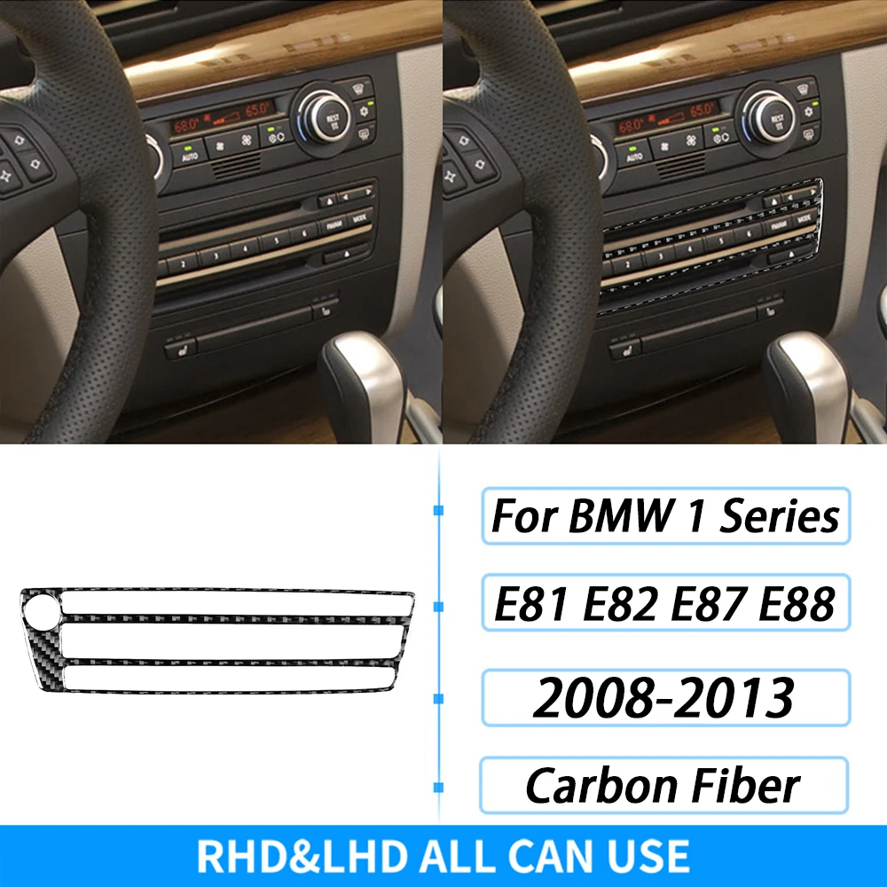 Voor BMW 1 Serie E81 E82 E87 E88 2008-2013 Koolstofvezel Stickers Automatische Versnellingspook Centrale Bedieningspaneel Power venster Lift