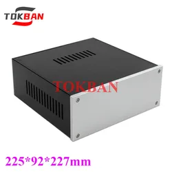 Tokban Audio WA57 225*92*227mm All Aluminium HIFI Preamplifier Chassis Enclosure DIY HIFI Amplifier Case Shell